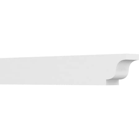 Ekena Millwork Standard Newport Architectural Grade PVC Rafter Tail, 4"W X 6"H X 36"L RFTP04X06X36NEW